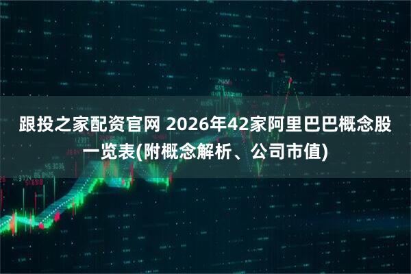 跟投之家配资官网 2026年42家阿里巴巴概念股一览表(附概念解析、公司市值)